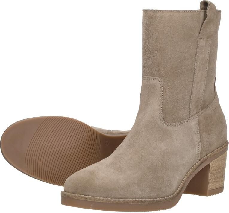 Sub55 Enkellaarsjes Hak Enkellaarsjes Hak Taupe - Foto 3