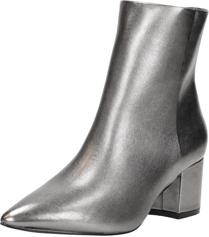 Sub55 Enkellaarsjes Hak Enkellaarsjes Hak Zilverkleur - Foto 3