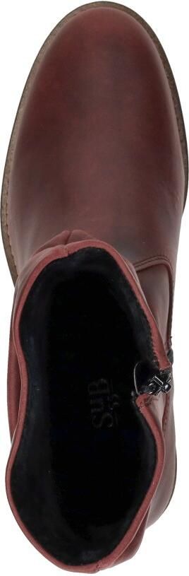 Sub55 Enkellaarsjes Plat Enkellaarsjes Plat Bordeaux - Foto 7