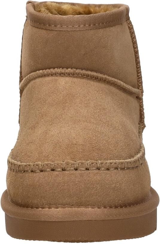 Sub55 Enkellaarsjes Plat Enkellaarsjes Plat cognac - Foto 3