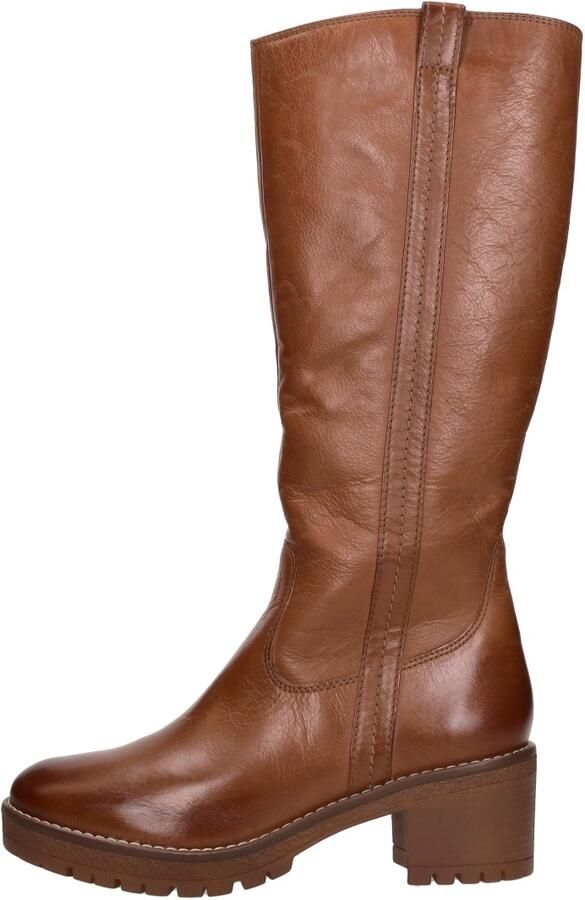 Sub55 Khaty H Lange Laarzen Cognac