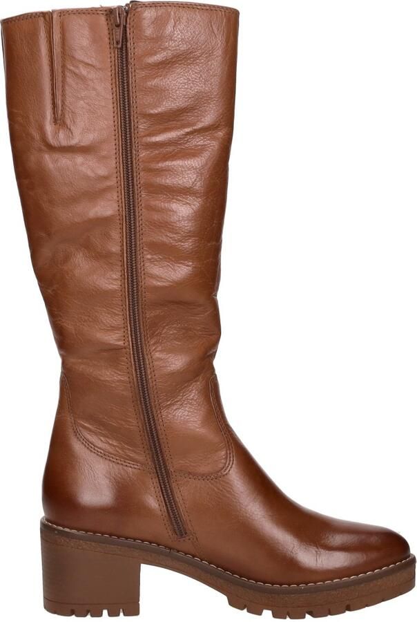 Sub55 Khaty H Lange Laarzen Cognac