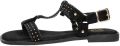Sub55 Sandalen Plat - Zwart