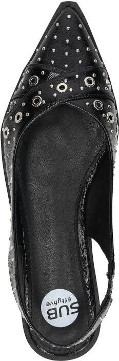 Sub55 Slingback Zwartlak - Foto 7