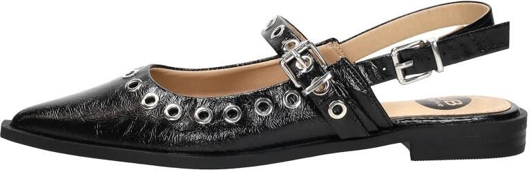 Sub55 Slingback Zwartlak