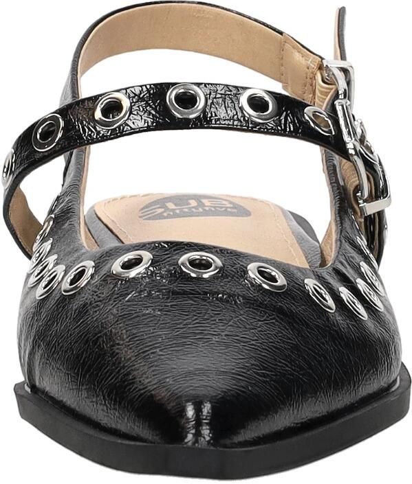 Sub55 Slingback Zwartlak - Foto 3