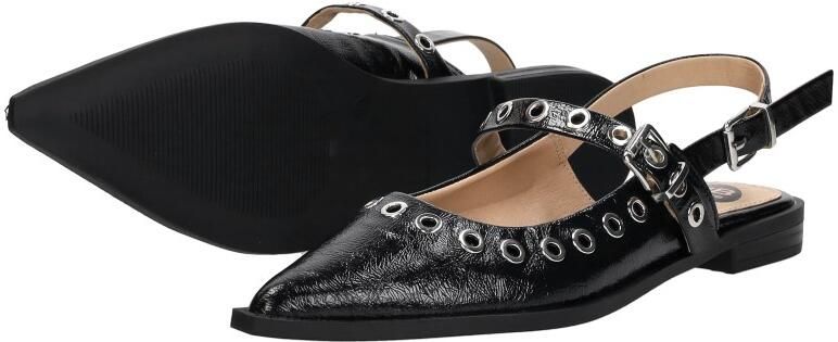 Sub55 Slingback Zwartlak - Foto 5