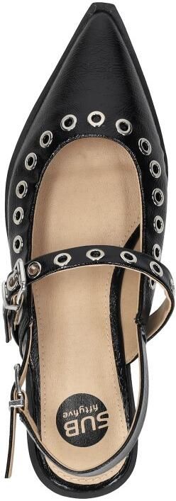 Sub55 Slingback Zwartlak - Foto 7