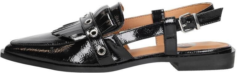 Sub55 Slingbacks Zwartlak