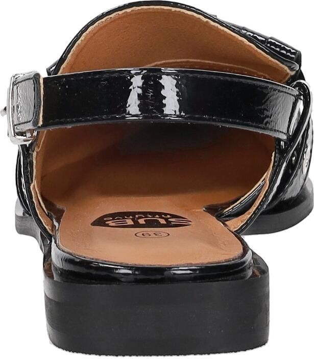 Sub55 Slingbacks Zwartlak - Foto 3