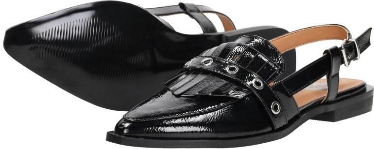 Sub55 Slingbacks Zwartlak - Foto 5