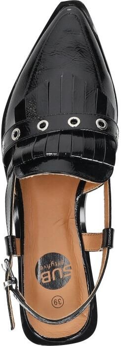 Sub55 Slingbacks Zwartlak - Foto 7