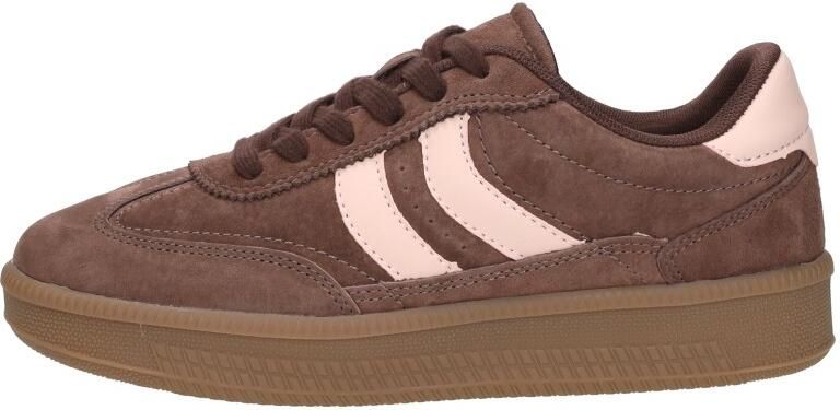Sub55 Sneakers Laag Middel Bruin