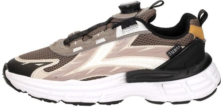 Sub55 Sneakers Laag Middel Bruin