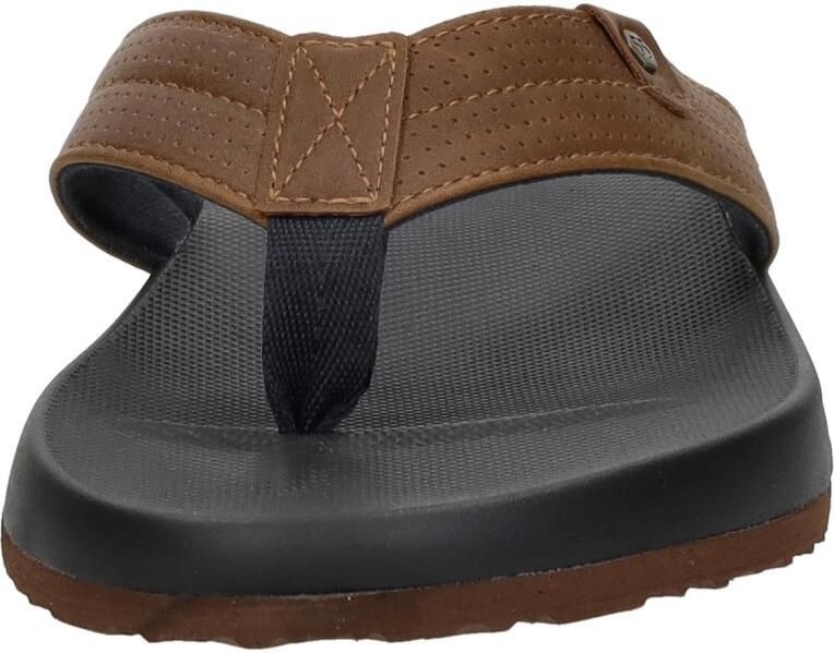 Sub55 Teenslippers Cognac - Foto 3