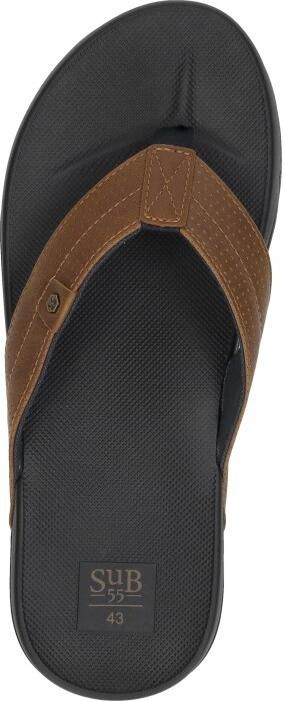 Sub55 Teenslippers Cognac - Foto 6