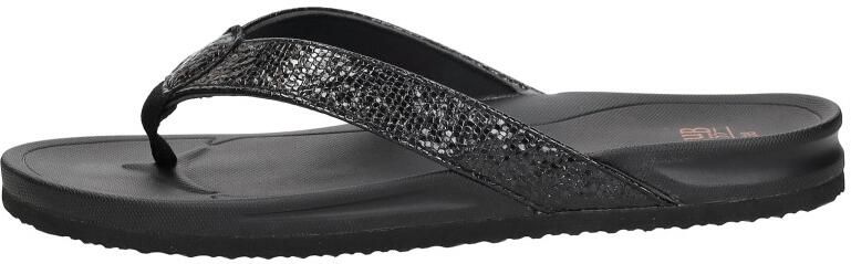 Sub55 Teenslippers Zwartlak