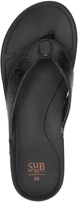 Sub55 Teenslippers Zwartlak - Foto 6