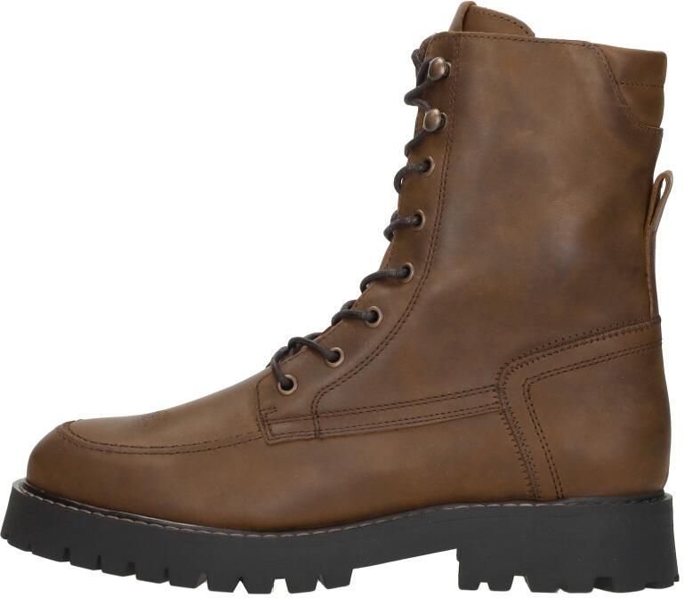 Sub55 Veterschoenen Hoog Veterschoenen Hoog Cognac - Foto 3