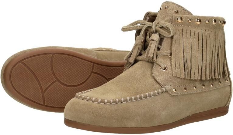 Sub55 Veterschoenen Hoog Veterschoenen Hoog Beige - Foto 8