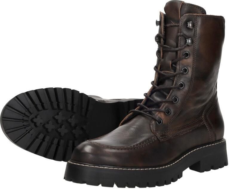 Sub55 Veterschoenen Hoog Veterschoenen Hoog donkerbruin - Foto 2