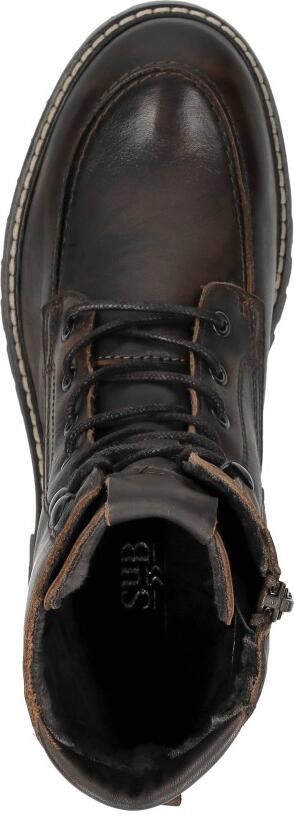 Sub55 Veterschoenen Hoog Veterschoenen Hoog donkerbruin - Foto 5
