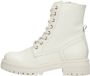 Sub55 Veterschoen hoog Veterschoen hoog Gebroken wit - Thumbnail 1