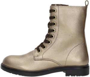 Sub55 Veterschoen hoog Veterschoen hoog goudkleur