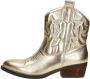Sub55 Western boots Enkellaarsjes Hak Goudkleur - Thumbnail 2