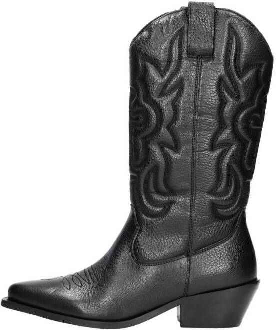 Sub55 Western boots Kuit Laarzen zwart