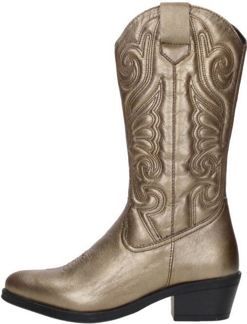 Sub55 Western boots Kuit Laarzen goudkleur