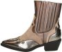 Sub55 Western boots Enkellaarsjes Hak Brons - Thumbnail 2