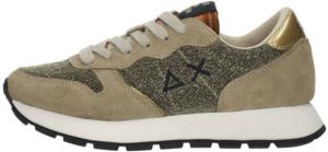Sun68 Ally Glitter Mesh Hardloopschoen in Donker Beige Dames