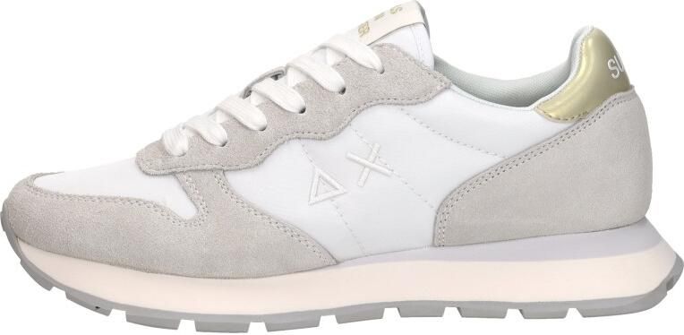 Sun68 Lage Sneakers Z36202 ALLY GOLD SILVER-330 01 BIANCO - Foto 4