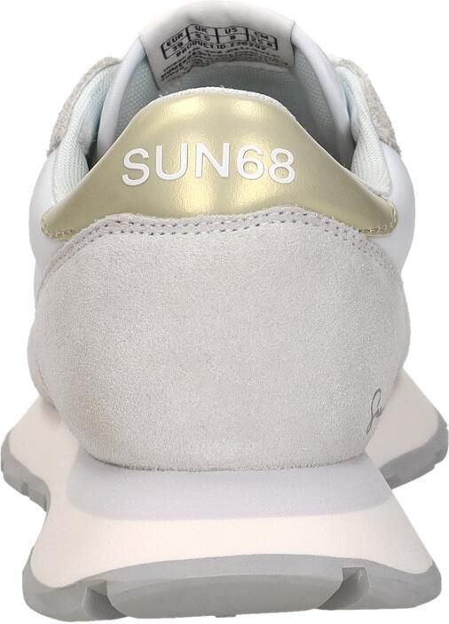 Sun68 Lage Sneakers Z36202 ALLY GOLD SILVER-330 01 BIANCO - Foto 6
