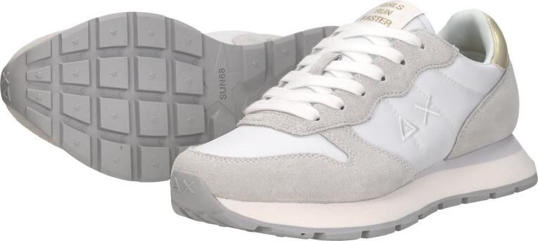 Sun68 Lage Sneakers Z36202 ALLY GOLD SILVER-330 01 BIANCO - Foto 7