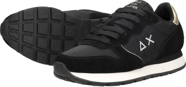 Sun68 Ally Silver Gold Sneakers Dames Zwart - Foto 6