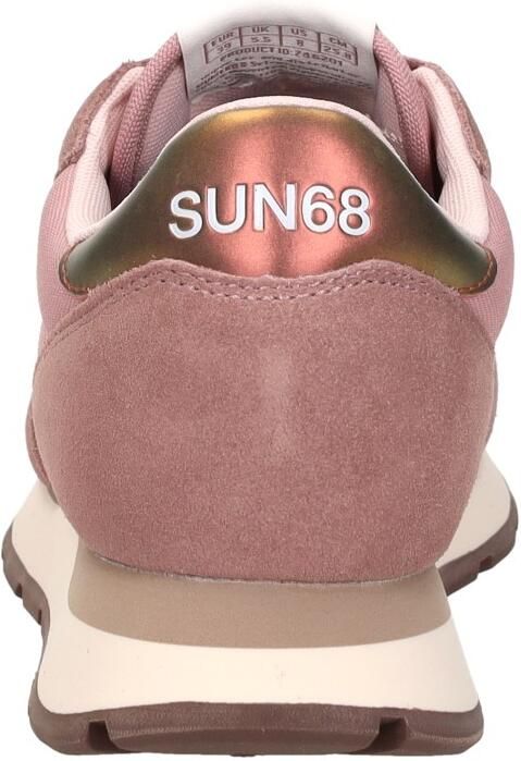 Sun68 Ally Solid Sneakers Dames Roze - Foto 6