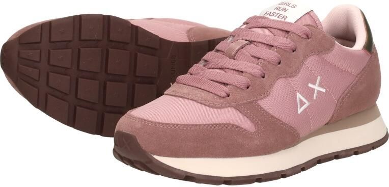 Sun68 Ally Solid Sneakers Dames Roze - Foto 7