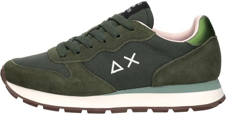 Sun68 Ally Solid Sneakers Dames Groen - Foto 2