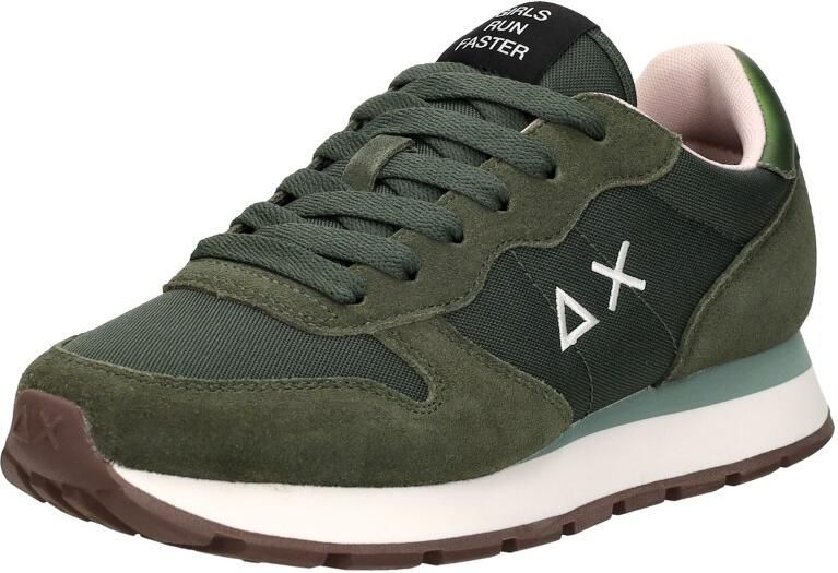 Sun68 Ally Solid Sneakers Dames Groen - Foto 3
