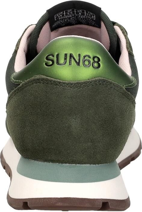 Sun68 Ally Solid Sneakers Dames Groen - Foto 5