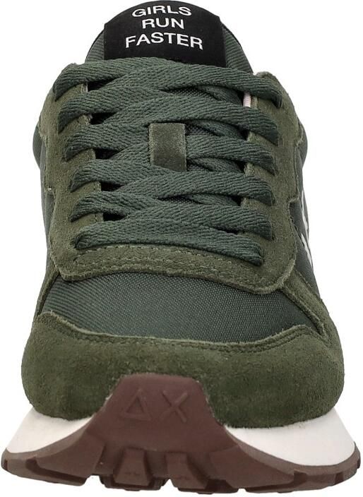 Sun68 Ally Solid Sneakers Dames Groen - Foto 4