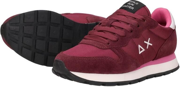 SUN68 Sneakers Ally Solid 35 Bordeaux Rood - Foto 8