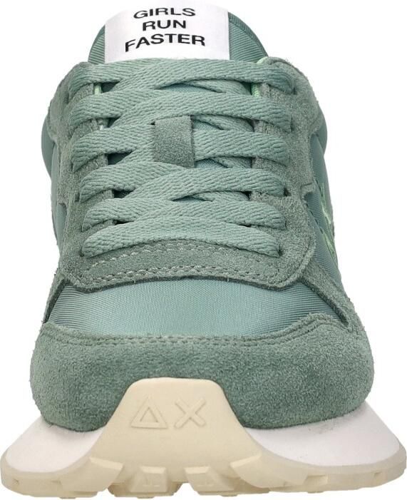 Sun68 Sun 68 Ally Solid Nylon Sneakers Dames Groen - Foto 6