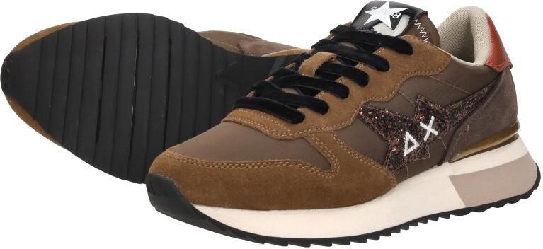 Sun68 Stargirl Glitter Logo Z45217_08 Bruin - Foto 7