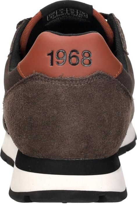 Sun68 Sneakers van nylon en suède met geborduurd logo - Foto 4