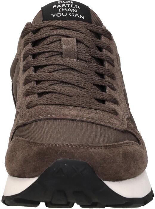 Sun68 Sneakers van nylon en suède met geborduurd logo - Foto 3