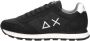 Sun68 Heren Lage sneakers Tom Solid Zwart Suède - Thumbnail 2