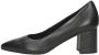 Tamaris Leren pump met 6 5 cm hak Black Dames - Thumbnail 2